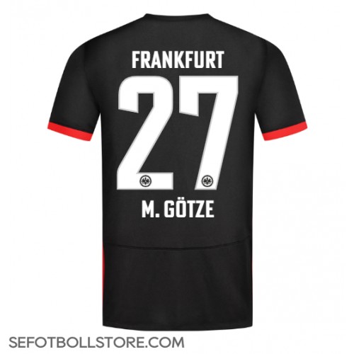 Eintracht Frankfurt Mario Gotze #27 Replika Bortatröja 2024-25 Kortärmad